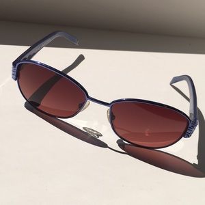 LANVIN rectangular sunglasses LV 2104 C 04 WN Made in France with Case and Cloth